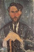 Leopold Zborowski a la canne (mk38) Amedeo Modigliani